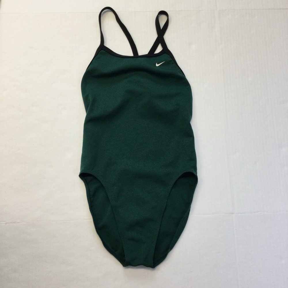 Nike Green One Piece Swimsuit